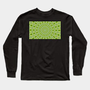 Green is Great kaleidoscope Long Sleeve T-Shirt